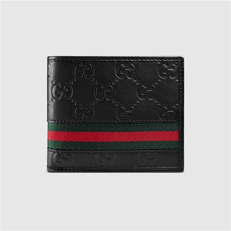 men gucci wallet price|gucci guccissima wallet.